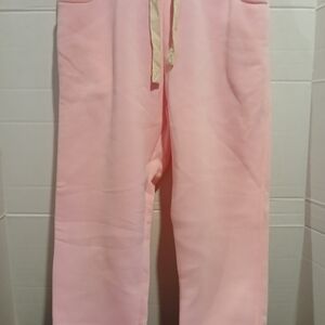 Ladies NSQ Brand Pink Fleece Jogger Pants New with Tags